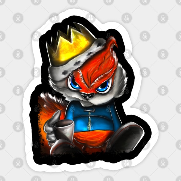 Conkers Bad Fur Day Sticker by aldomarano